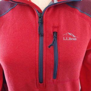 LL Bean Anorak Hoodie Reflectors Small